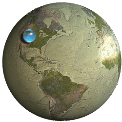 wasserlose-Erde